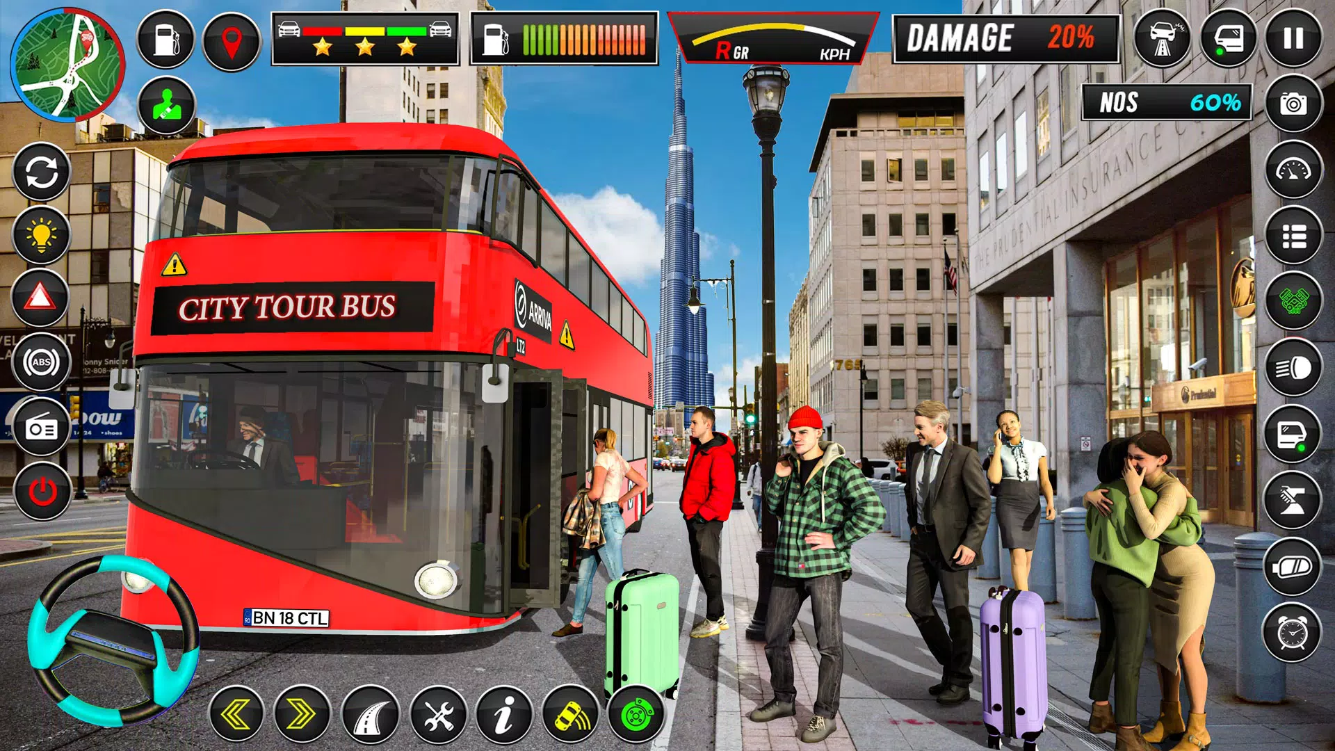 Real Bus Simulator Coach Bus Screenshot 1