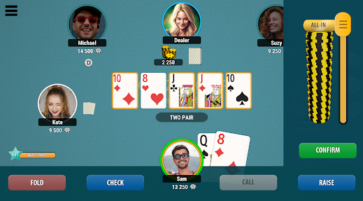 Kindza Poker Texas Holdem Скриншот 3