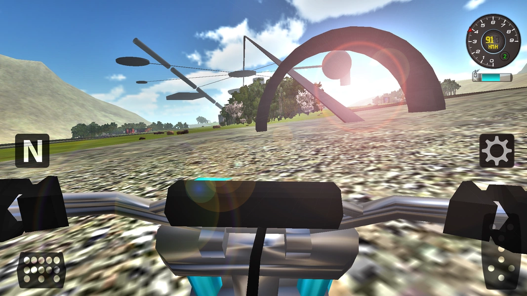 Motorbike Damage Racing Screenshot 2