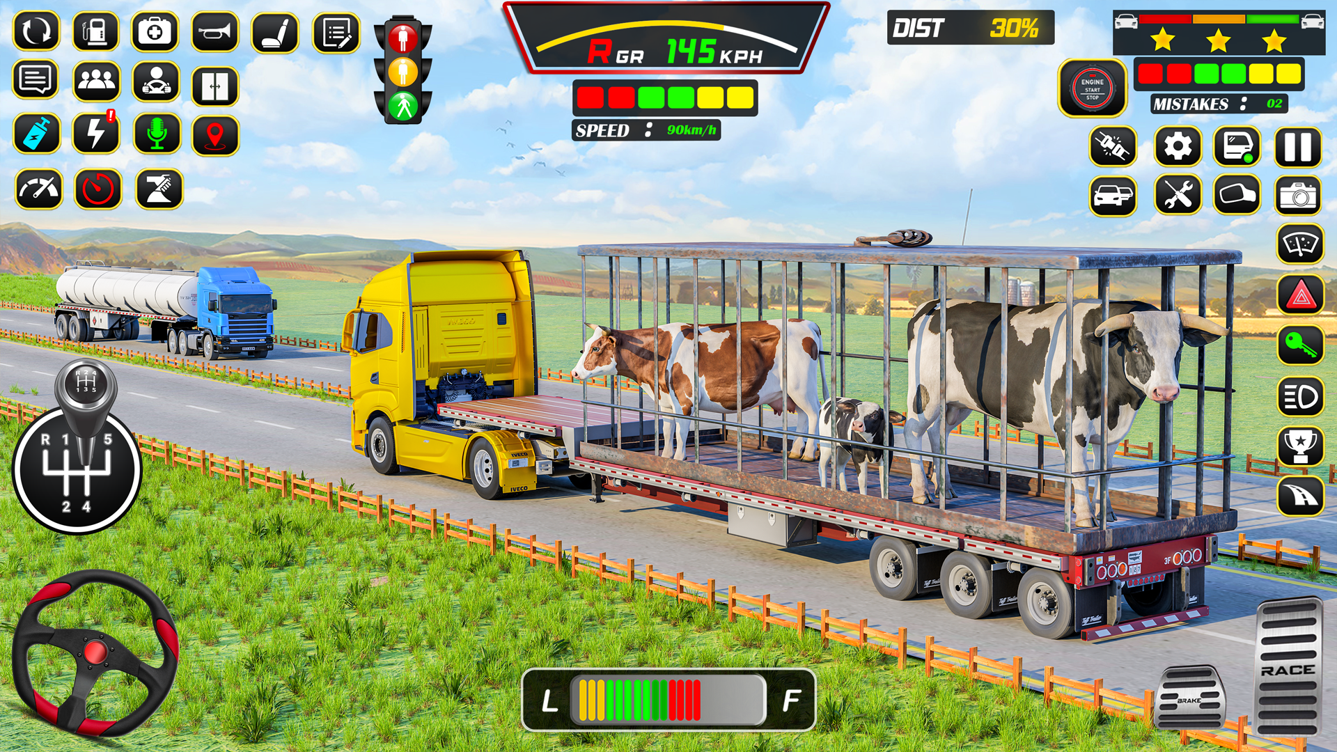 Farm Tractor Driving Game Screenshot 2