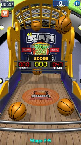 Flick Basketball Stages 螢幕截圖 2