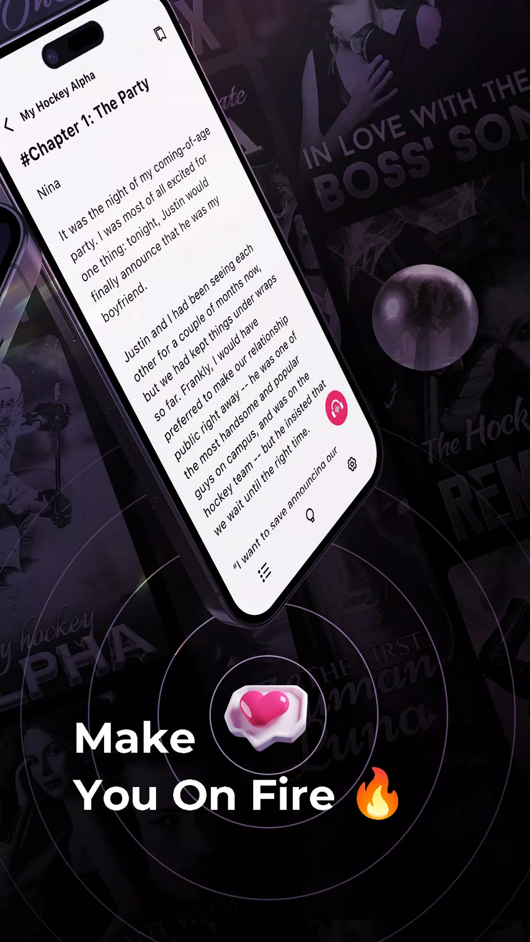 Heartify Novel スクリーンショット 1