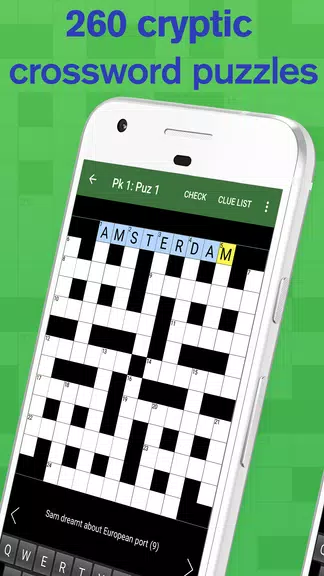 Cryptic Crossword Lite Tangkapan skrin 0