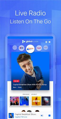 Capital FM Radio App Schermafbeelding 1