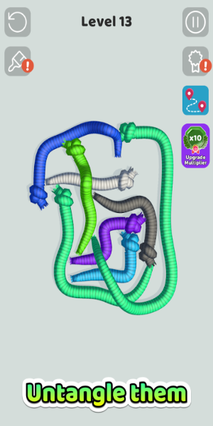 Tangled Snakes Tangkapan skrin 0