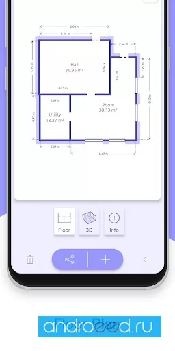 AR Plan 3D Règle: Room Planner Screenshot 2