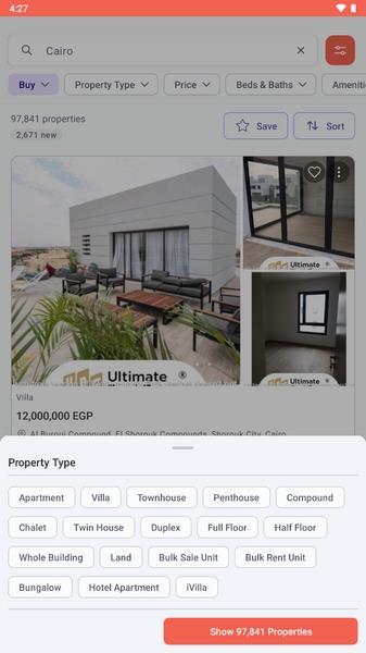 Propertyfinder Screenshot 2