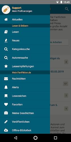 FanFiktion.de Screenshot 0