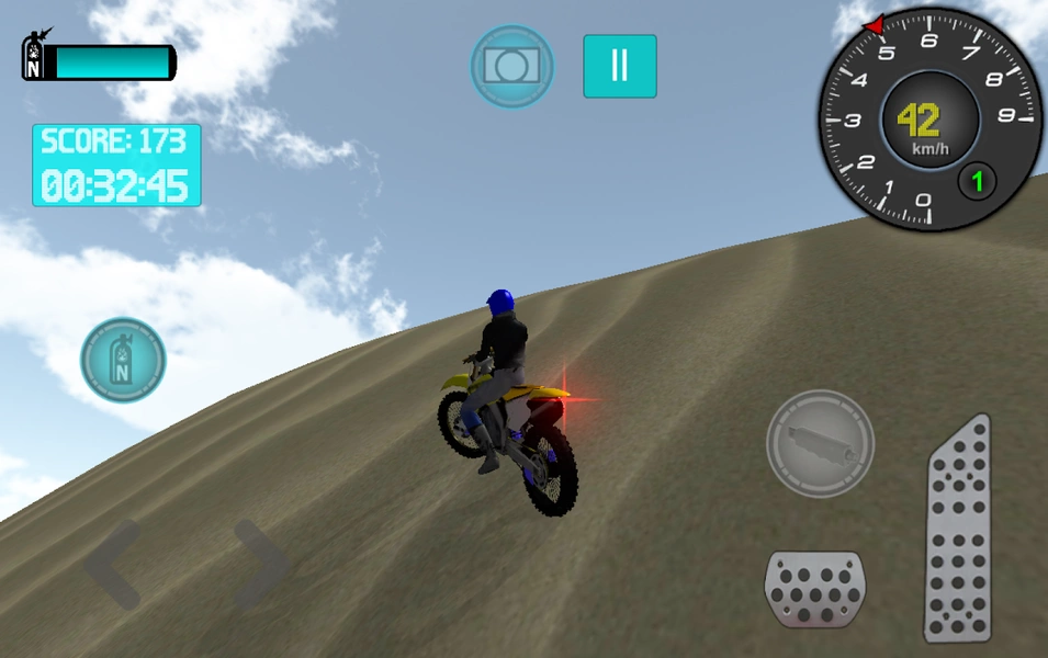 Bike Offroad Simulator Captura de tela 0