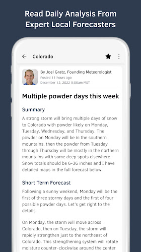 OpenSnow: Forecast Anywhere Ekran Görüntüsü 2