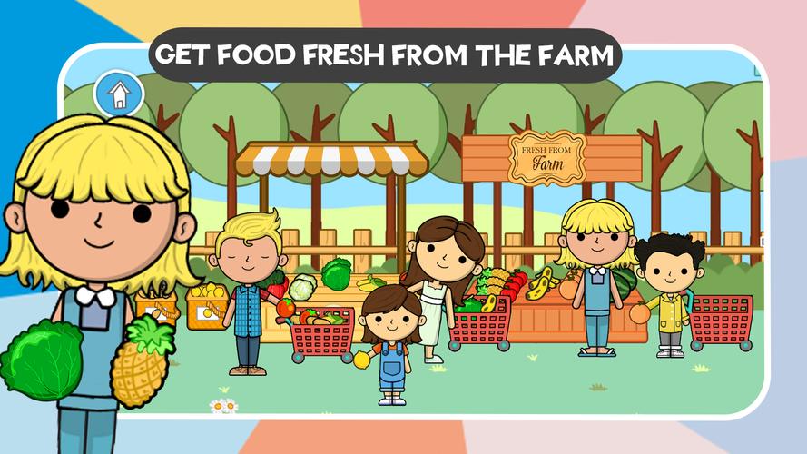 Lila's World: Grocery Store Tangkapan skrin 0