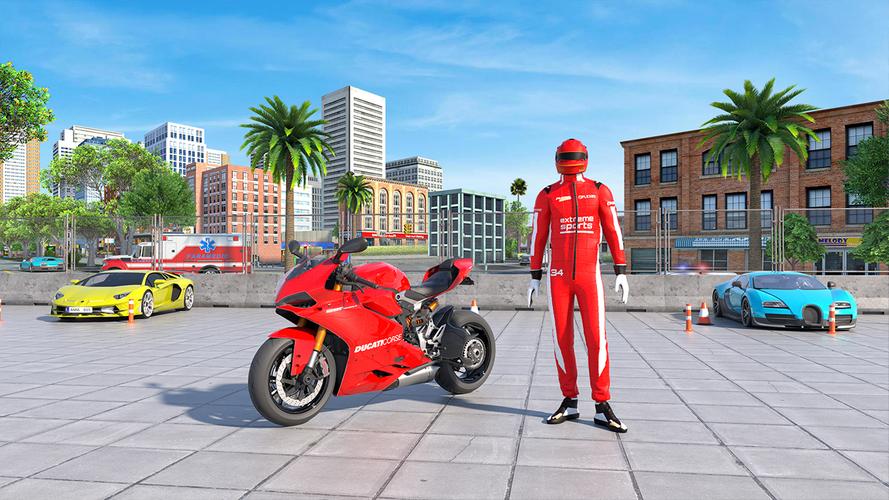 Moto Race: Bike Racing Games Screenshot 0