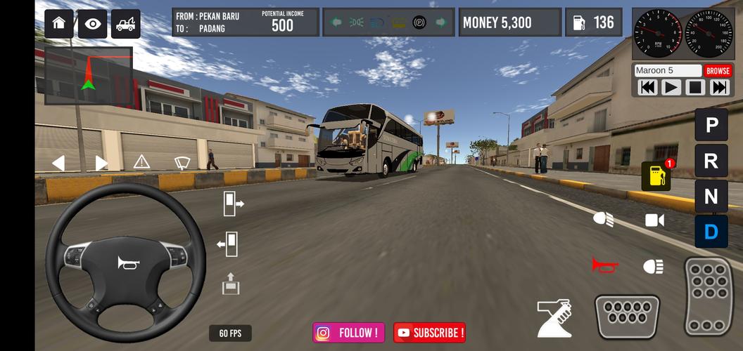 IDBS Simulator Bus Sumatera Tangkapan skrin 0