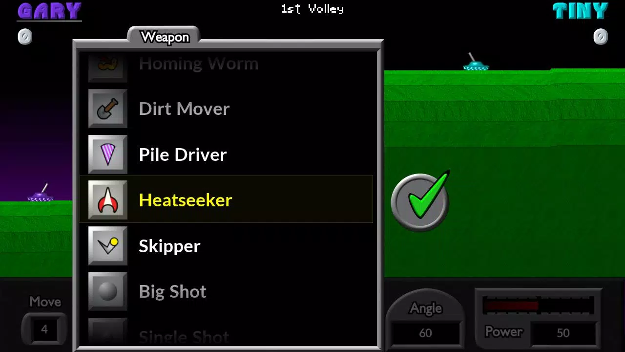 Pocket Tanks 螢幕截圖 2