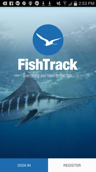 FishTrack - Fishing Charts スクリーンショット 0