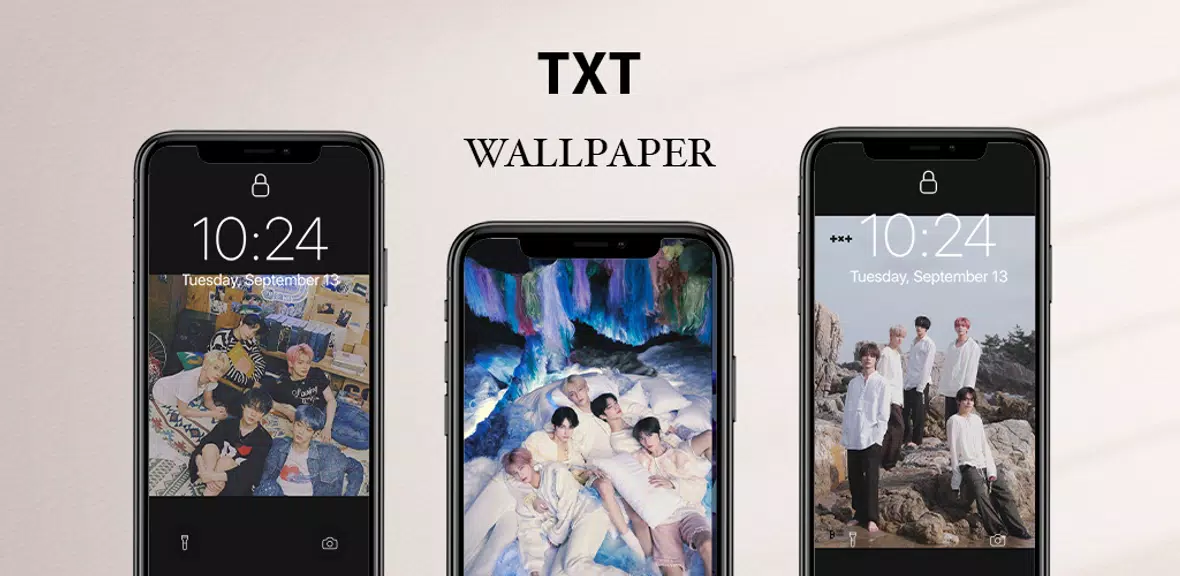 TXT Wallpaper & HD Photo 螢幕截圖 0