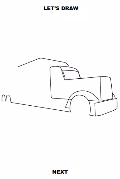 Draw Semi Trucks Captura de pantalla 2