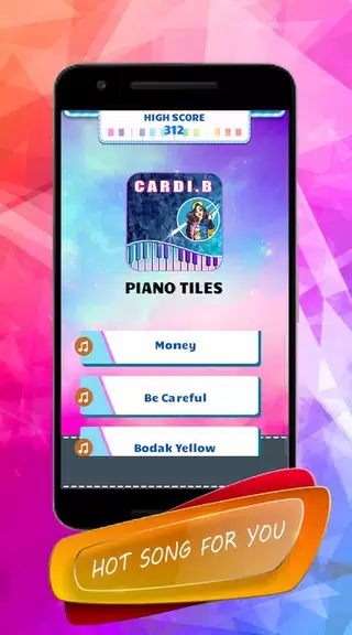 Cardi B - Piano Tiles スクリーンショット 0