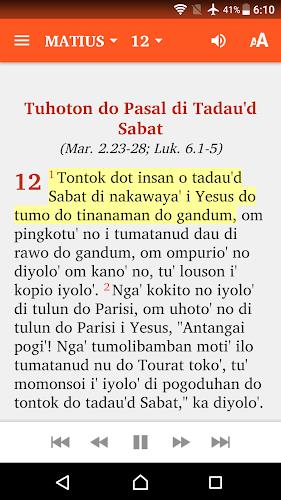 Dusun TDR Bible Zrzut ekranu 1