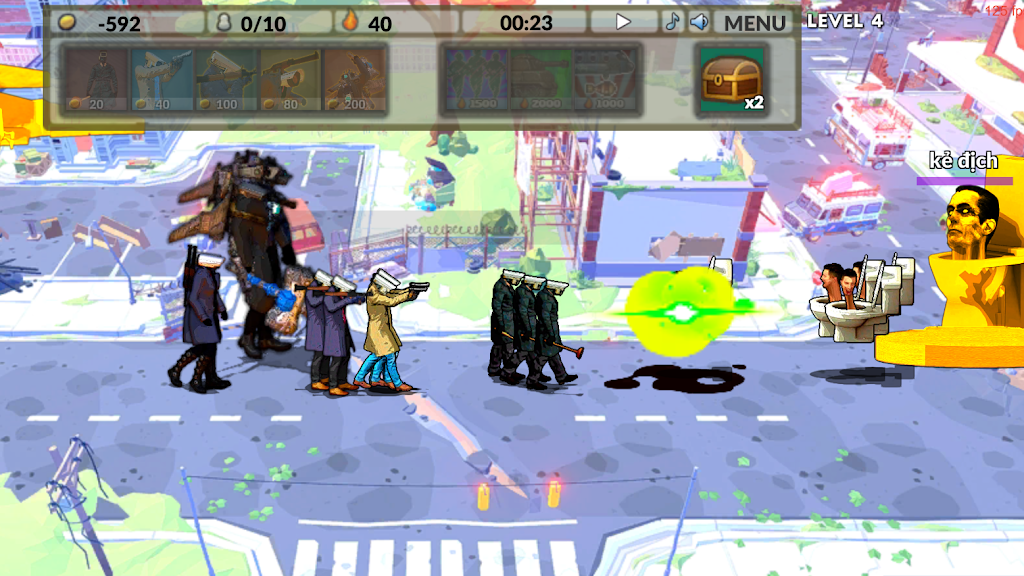 Toilet rush Screenshot 1