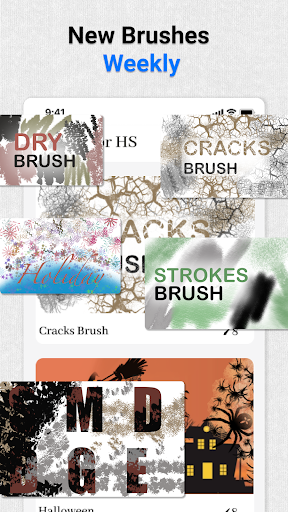 Brushes for HiPaint Скриншот 1