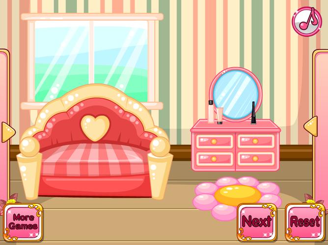 Princess Doll House Decoration Ekran Görüntüsü 2