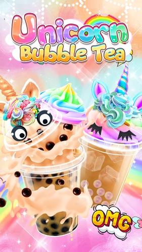 Unicorn Bubble Tea - Icy Drink Screenshot 0