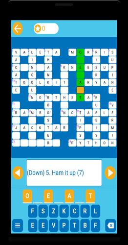 Quick Crossword Master 螢幕截圖 1