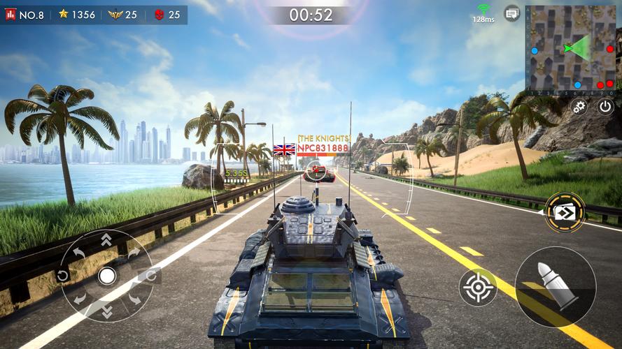 Tank Conflict: PVP Blitz MMO ဖန်သားပြင်ဓာတ်ပုံ 0