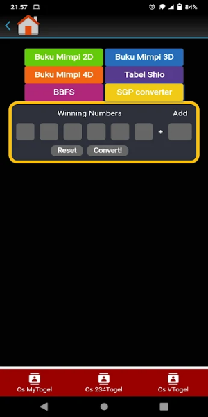 Pro Togel 螢幕截圖 1