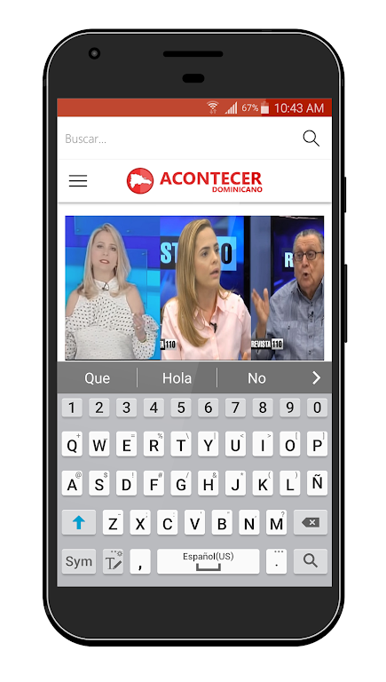 Schermata Acontecer Dominicano 1