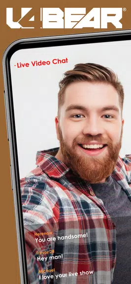 u4Bear: Rencontres gays & chat Capture d'écran 2