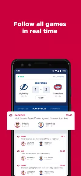 Montréal Canadiens 螢幕截圖 2