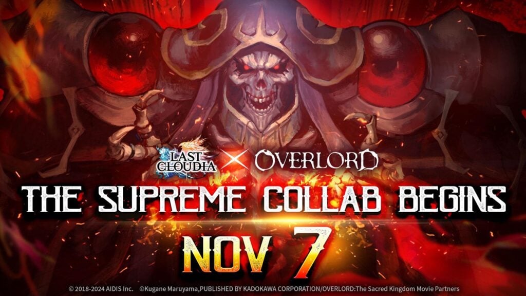 LAST CLOUDIA x Overlord Collaboration stopt volgende week!