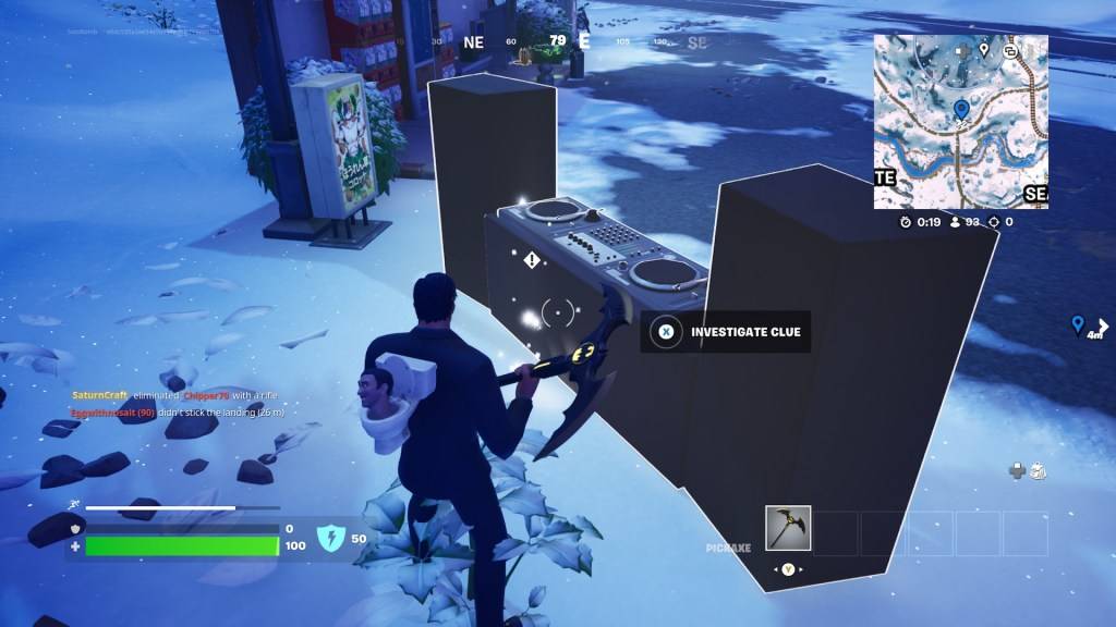 Fortnite Winterfest 2024: Turntable