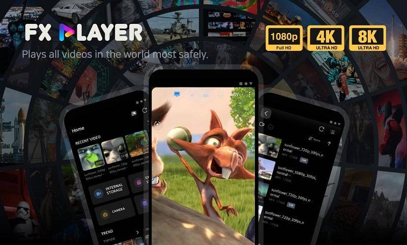 FX Player Ảnh chụp màn hình 0