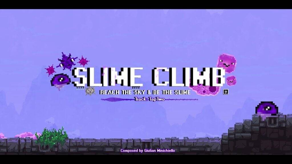 Slimeclimb é um novo jogo de plataformas de ação onde você pula, luta e escala