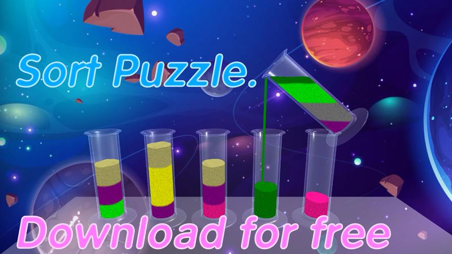 Water Sort Puzzle Color Tubes Captura de tela 3