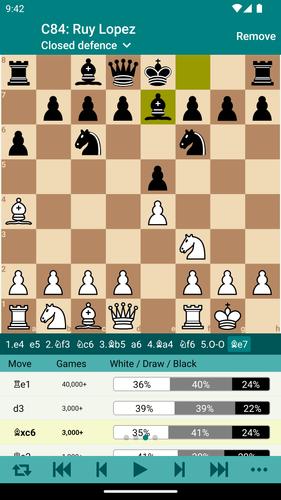 Schermata Chess Opener Lite 0