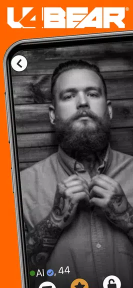 u4Bear: Rencontres gays & chat Capture d'écran 1