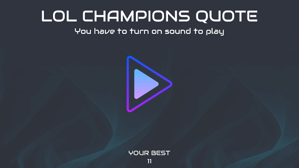 LOL Champions Quote スクリーンショット 0