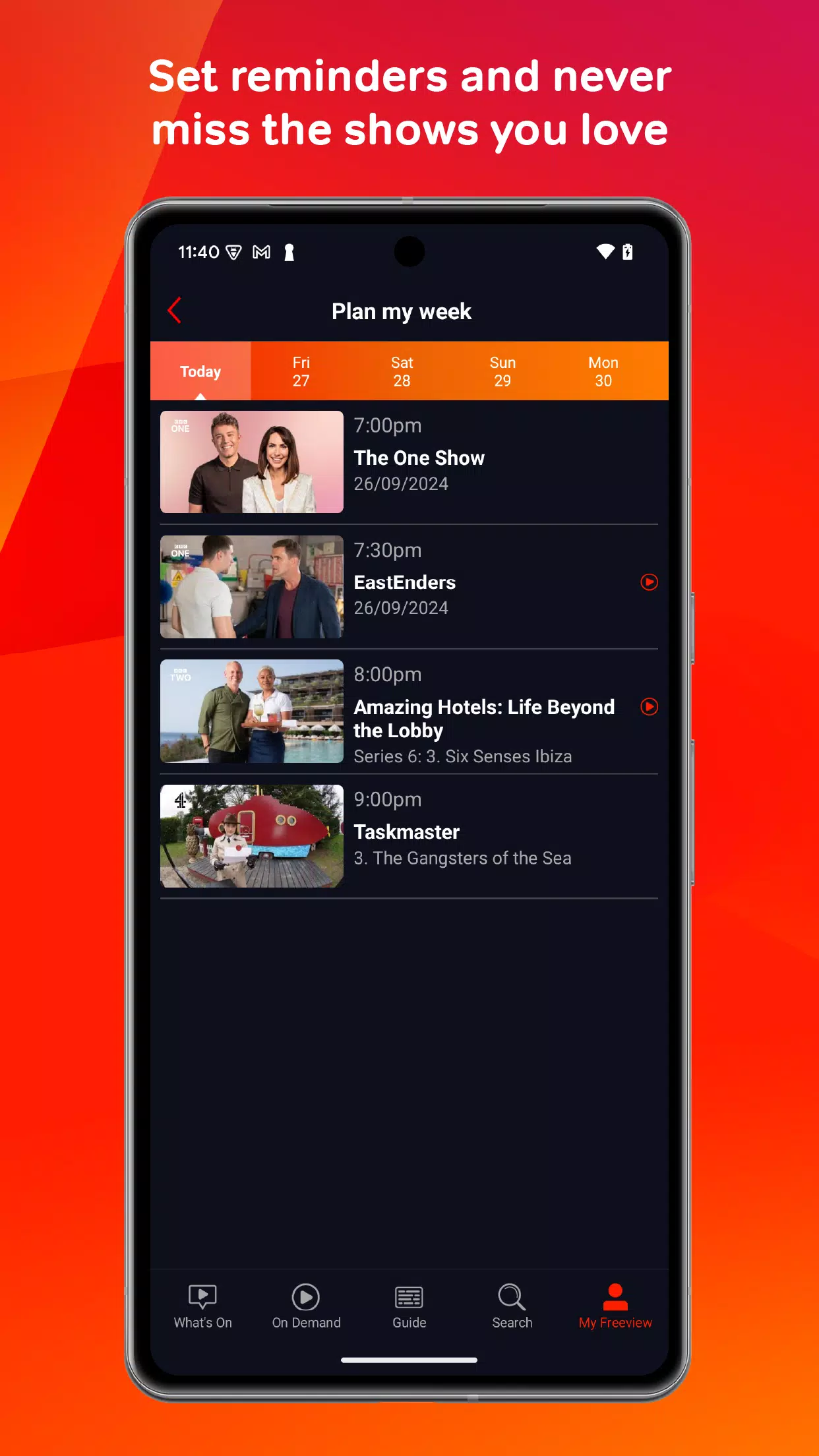 Freeview Screenshot 3