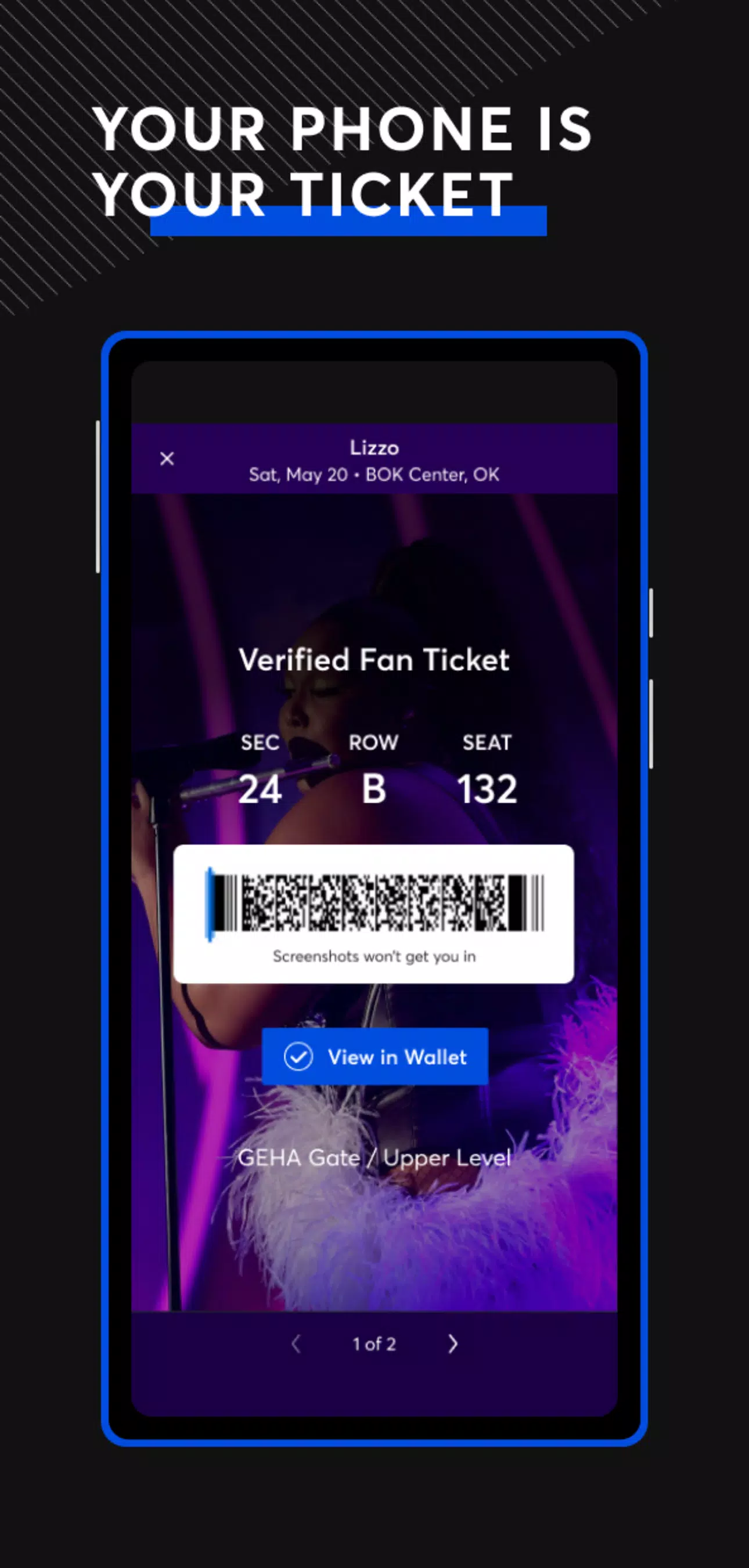 Ticketmaster－Buy, Sell Tickets 스크린샷 0