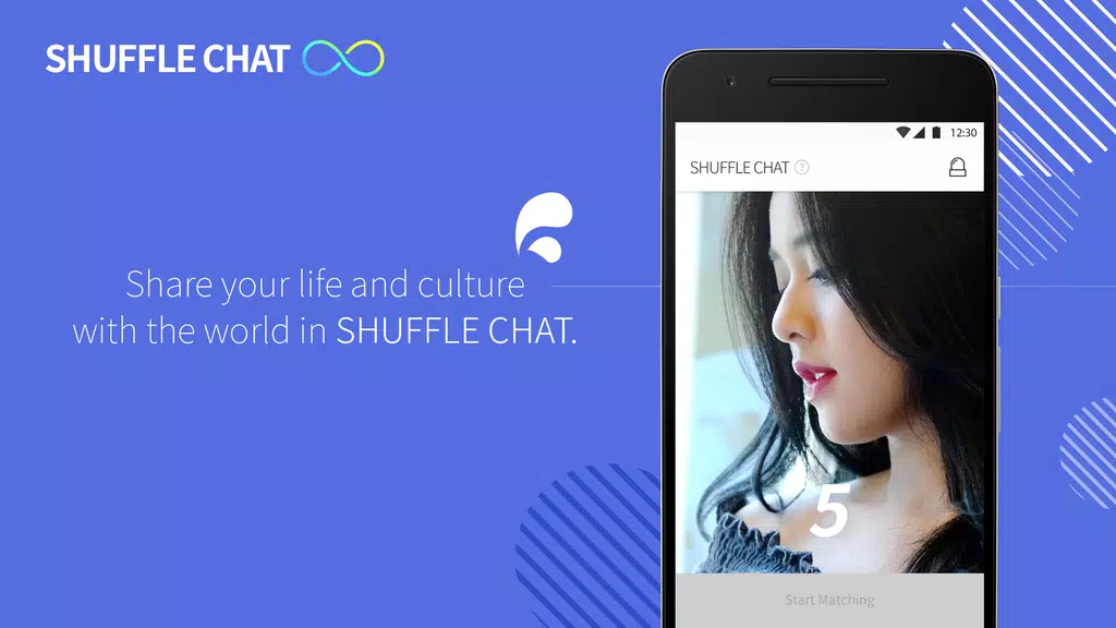 Shuffle Chat - Chat with global friends Capture d'écran 2