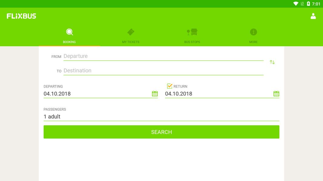 FlixBus : réserver son bus Screenshot 0