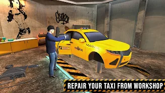 USA Taxi Car Driving: Car Game Ảnh chụp màn hình 3