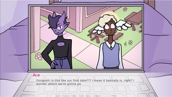 Full Ride! A College Dating Sim Screenshot 0