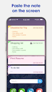 Notes - Color Notepad Captura de pantalla 1
