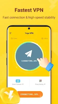 Yoga VPN -Secure Proxy VPN Zrzut ekranu 0