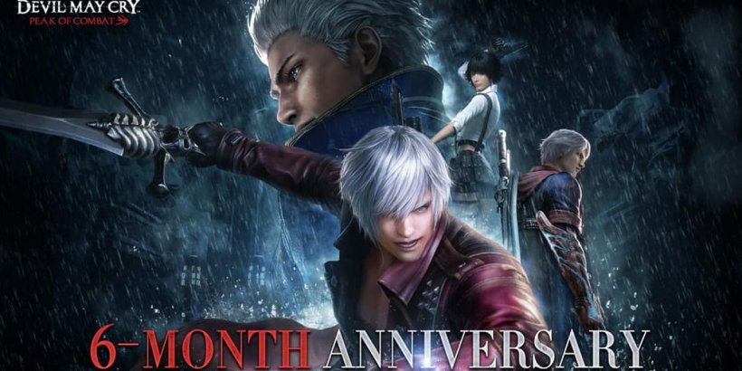 Devil May Cry: Peak of CombatEl evento del aniversario de seis meses comienza pronto